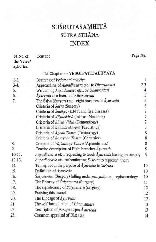 Sushruta Samhita 3 vols. ( BAS 77)